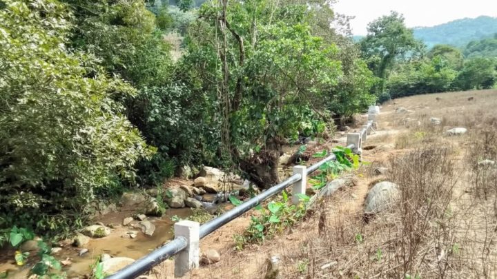 Concluye CAPASEG obras de drenaje sanitario en La Soledad del municipio de Xochistlahuaca