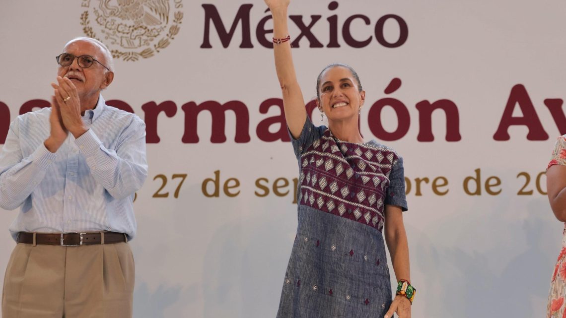LA CUARTA TRANSFORMACIÓN ES EL PROYECTO DE LA DIGNIDAD DEL PUEBLO DE MÉXICO: PRESIDENTA CLAUDIA SHEINBAUM ANTE 35 MIL NAYARITAS