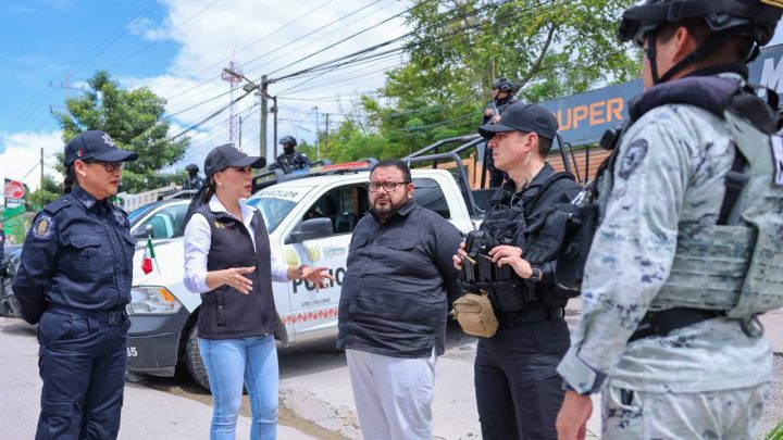 Gobernadora Evelyn Salgado refuerza operativos de seguridad en Chilpancingo
