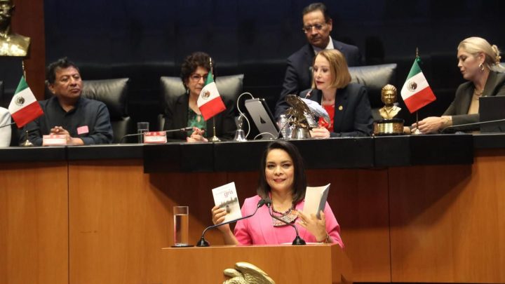 En sesión solemne, el Senado entregó el Premio Literario Rosario Castellanos: Mojica Morga