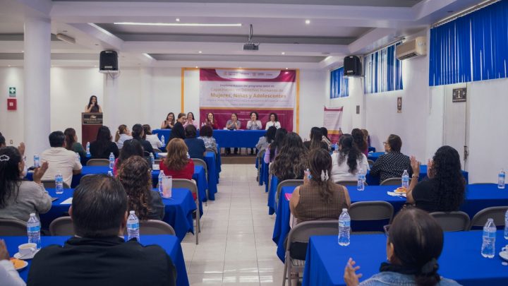 Implementa la SEMUJER el Programa Único de Capacitación en Derechos Humanos de Mujeres, Niñas y Adolescentes