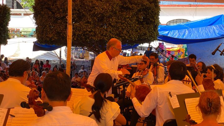 Recibe Acamixtla a la Orquesta Filarmónica de Acapulco en los festejos a San Judas Tadeo