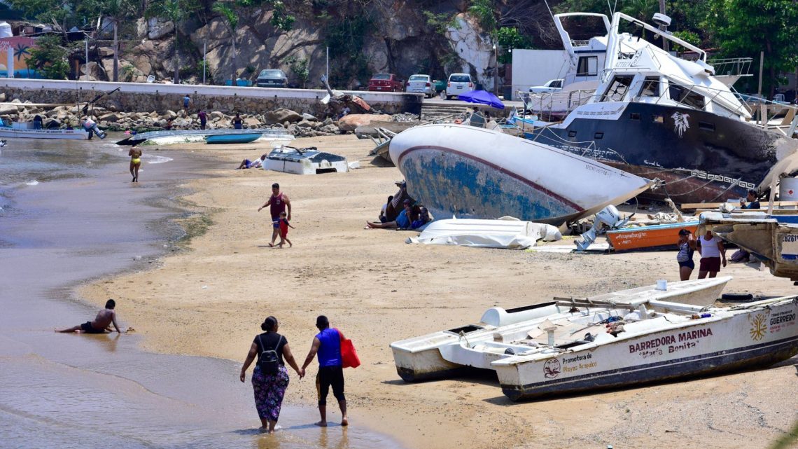 Acapulco sigue sin clases presenciales por efectos del huracán John