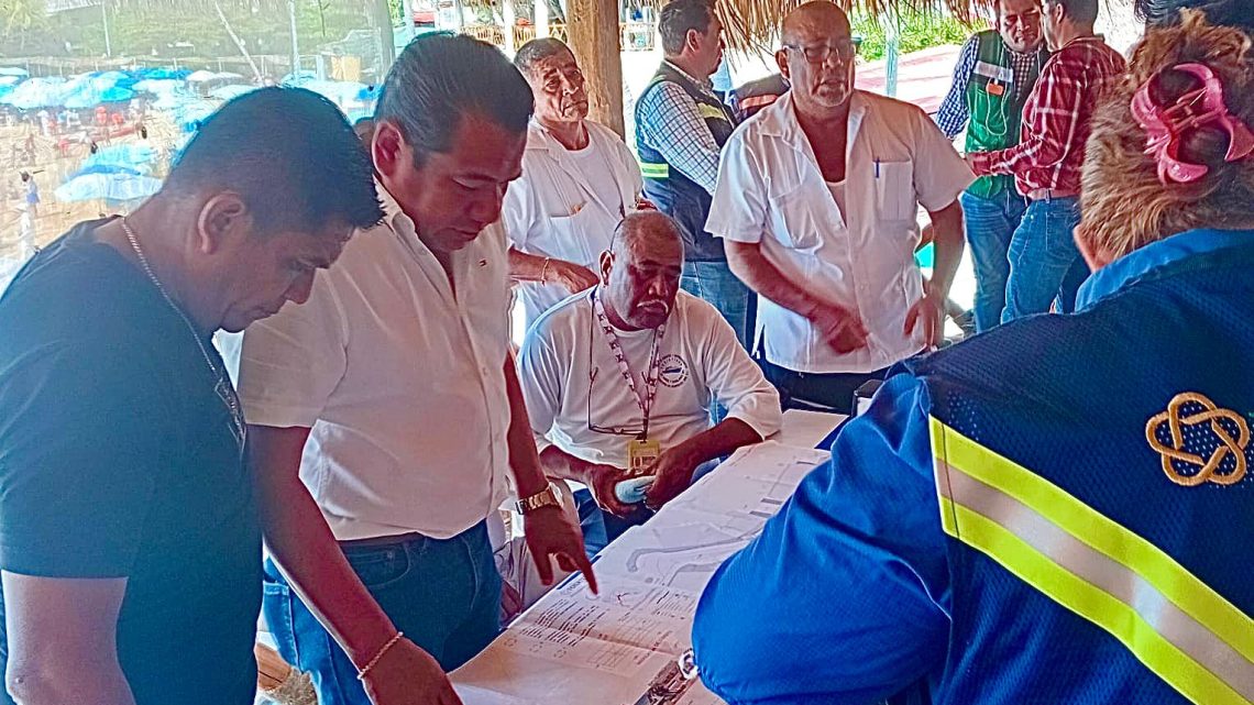 Dirigentes de los servicios turísticos se reúnen con FONATUR, dan seguimiento a obras en la zona Tradicional