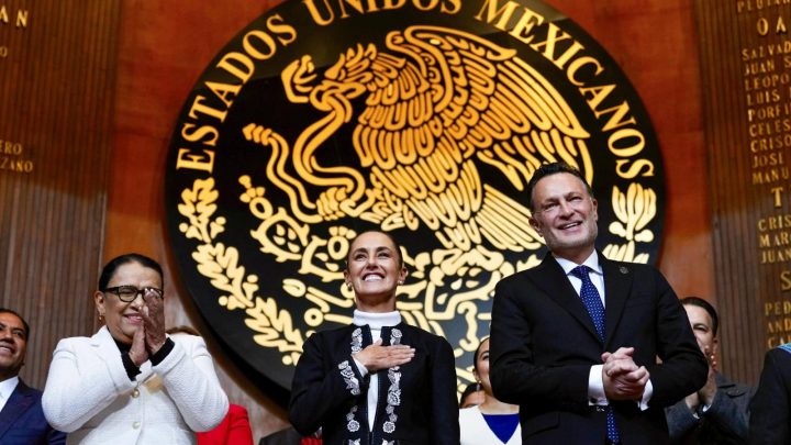 Evelyn Salgado conmemora con la presidenta Sheinbaum el 109º Aniversario de la Constitución