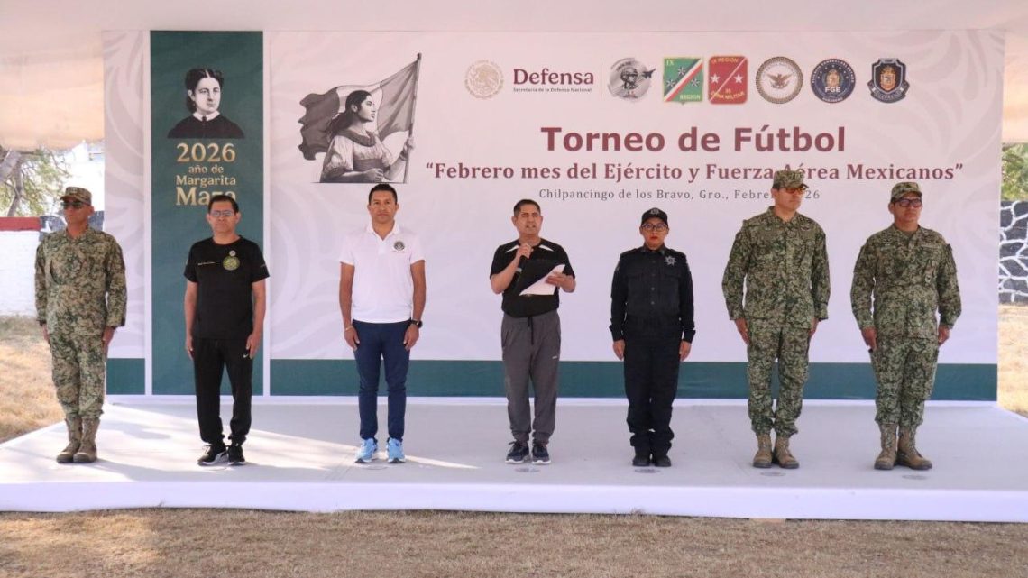 Ejército Mexicano impulsa la coordinación interinstitucional mediante actividades deportivas en el marco del Día del Ejército