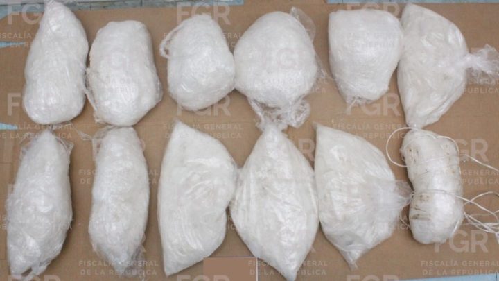 FGR logra sentencia de más de 8 años de prisión por transporte de metanfetamina en Guerrero