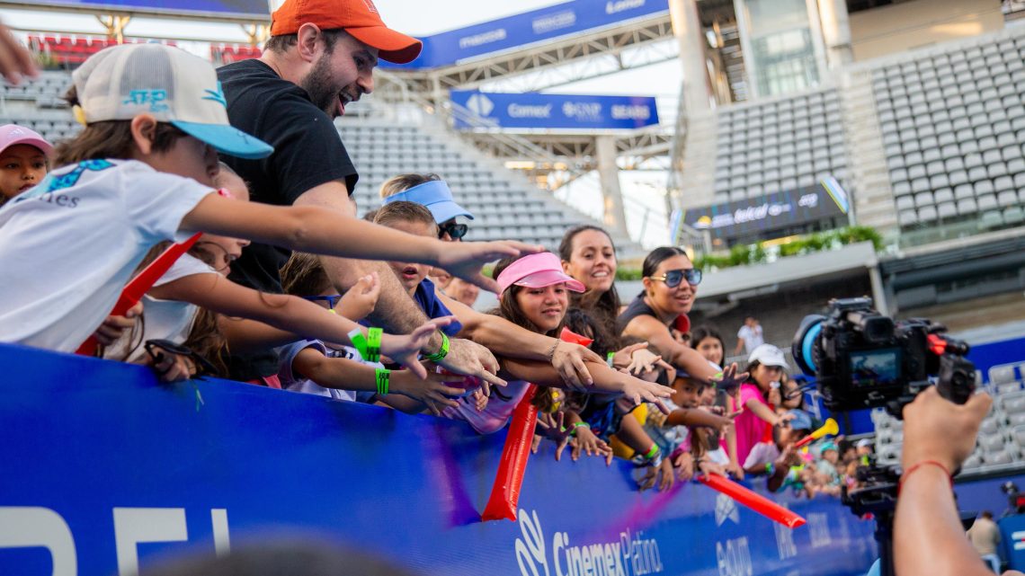 El Kids Day del Abierto Mexicano de Tenis 2026 se vivió con gran entusiasmo en el #HogarDelSol
