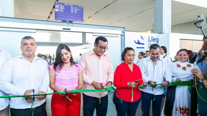 Arriba a Acapulco vuelo proveniente de Cancún y fortalece la conectividad aérea del destino